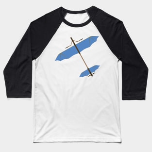 Aang's Blue Glider Baseball T-Shirt